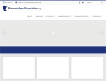 Tablet Screenshot of minnesotabenefitassociation.org